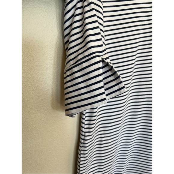 Hang 10 striped dress women's size XXL blue white pockets classic sailor - Picture 3 of 9